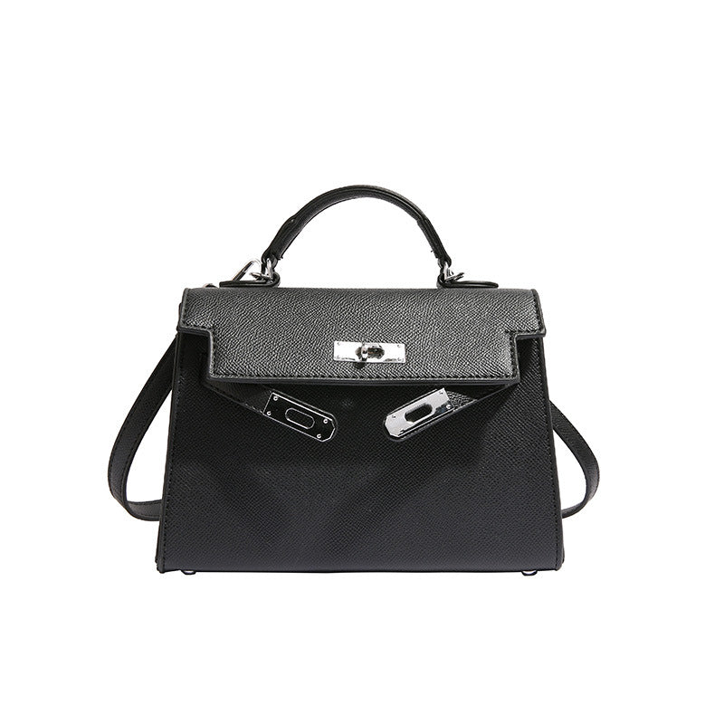 Cross-border high-end texture Kelly bag women's 2025 new classic fashion handbag shoulder bag commuter foreign trade crossbody bag