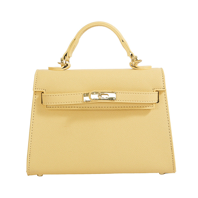 Cross-border high-end texture Kelly bag women's 2025 new classic fashion handbag shoulder bag commuter foreign trade crossbody bag