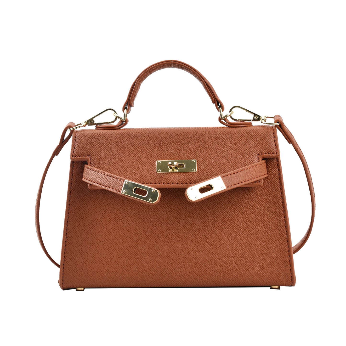 Cross-border high-end texture Kelly bag women's 2025 new classic fashion handbag shoulder bag commuter foreign trade crossbody bag
