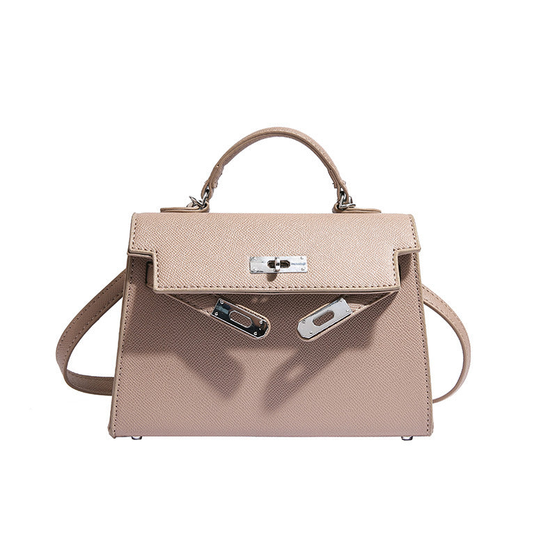 Cross-border high-end texture Kelly bag women's 2025 new classic fashion handbag shoulder bag commuter foreign trade crossbody bag
