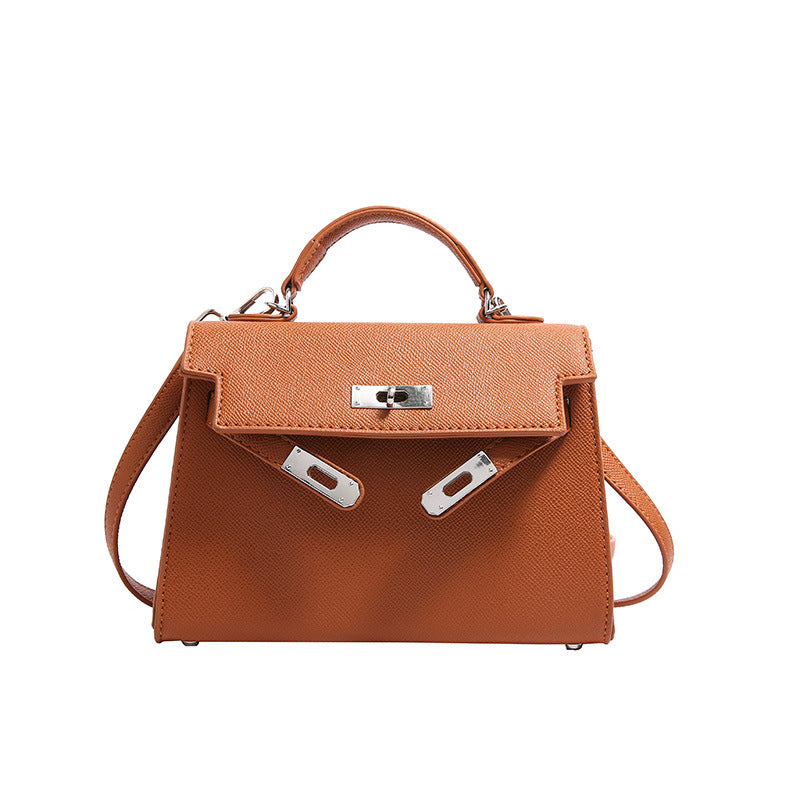 Cross-border high-end texture Kelly bag women's 2025 new classic fashion handbag shoulder bag commuter foreign trade crossbody bag