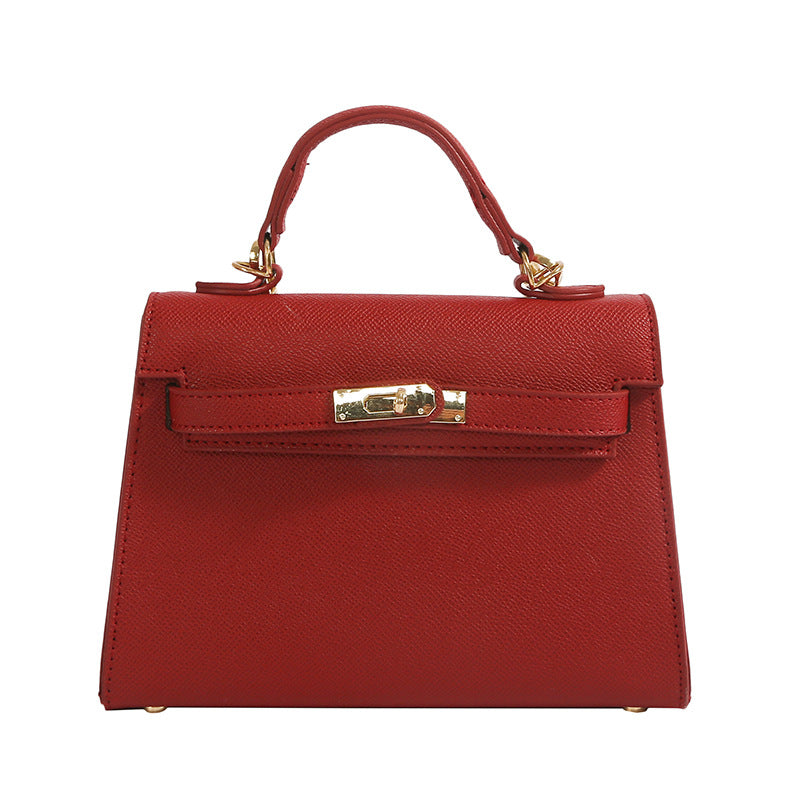 Cross-border high-end texture Kelly bag women's 2025 new classic fashion handbag shoulder bag commuter foreign trade crossbody bag