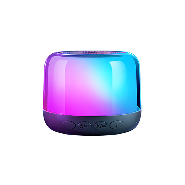 HP BTS02 Bluetooth Speaker 360° Sound, RGB Lights, Deep Bass, TWS